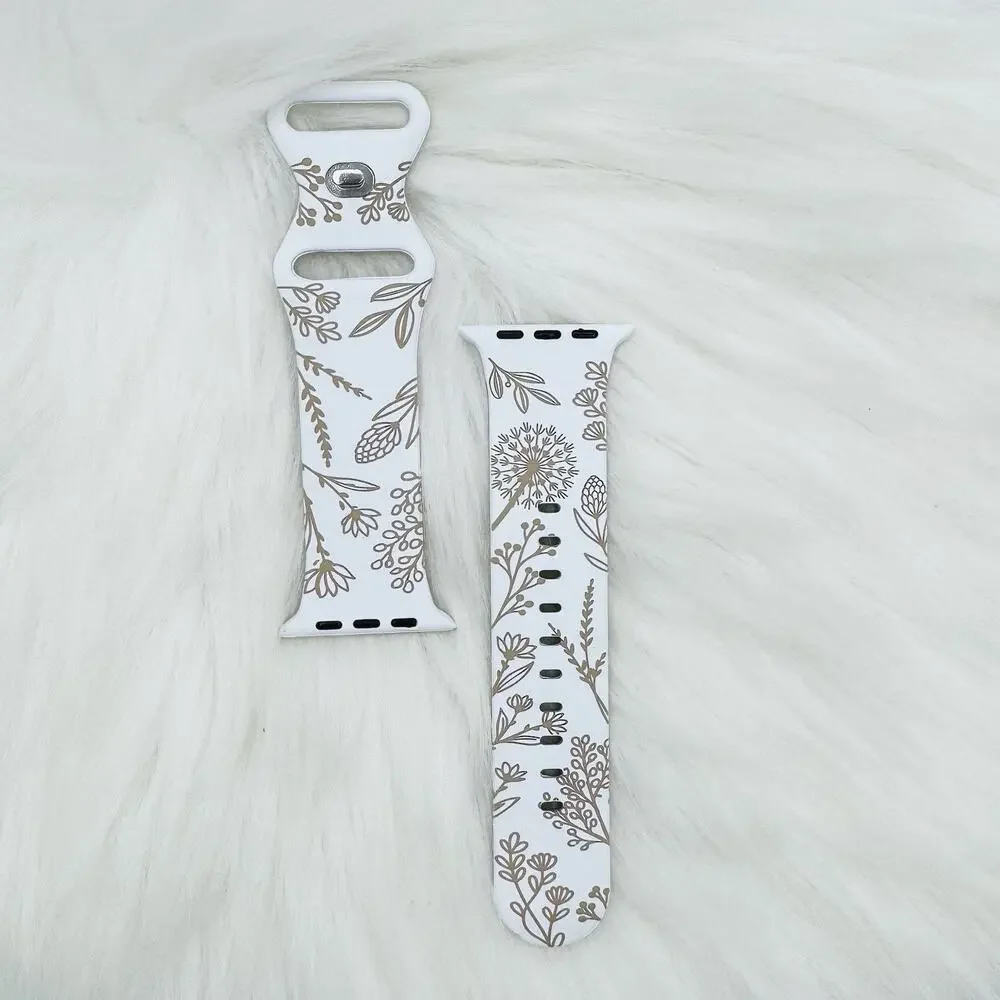 Unbranded floral engraved